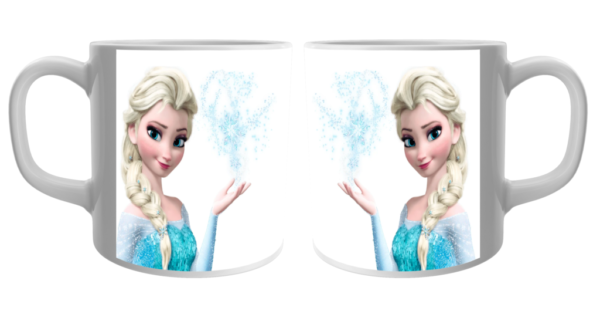 Product Guruji Frozen Elsa And Anna Ceramic Mug - Image 3