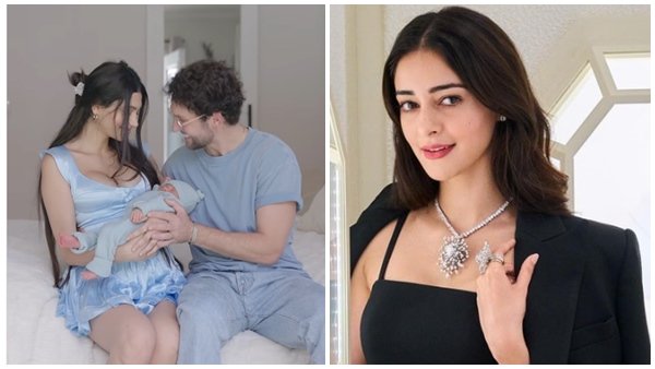 ALT text: Ananya Pandey cousin Alana gives birth son becomes Aunt